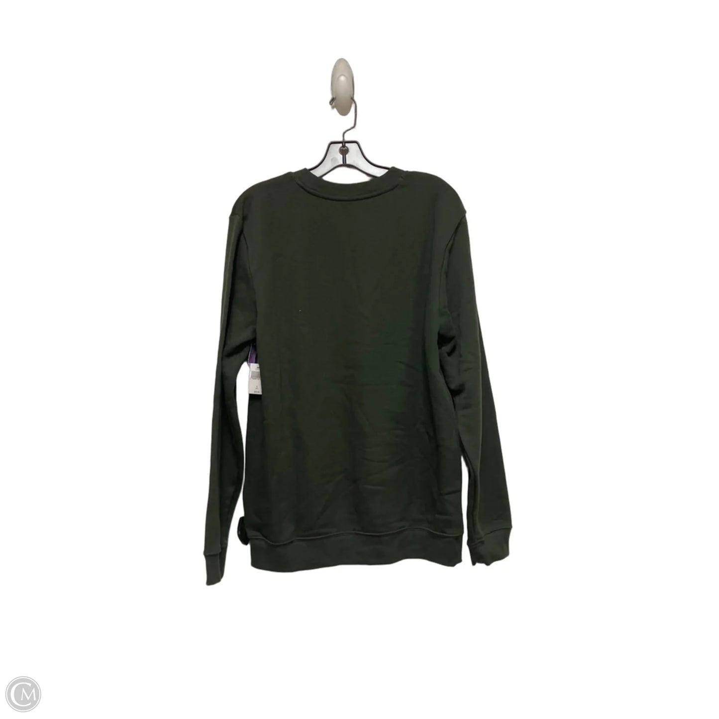 Sweatshirt Crewneck By Disney Store In Green, Size: S