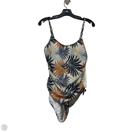 Swimsuit By Nicole Miller In Tropical Print, Size: S