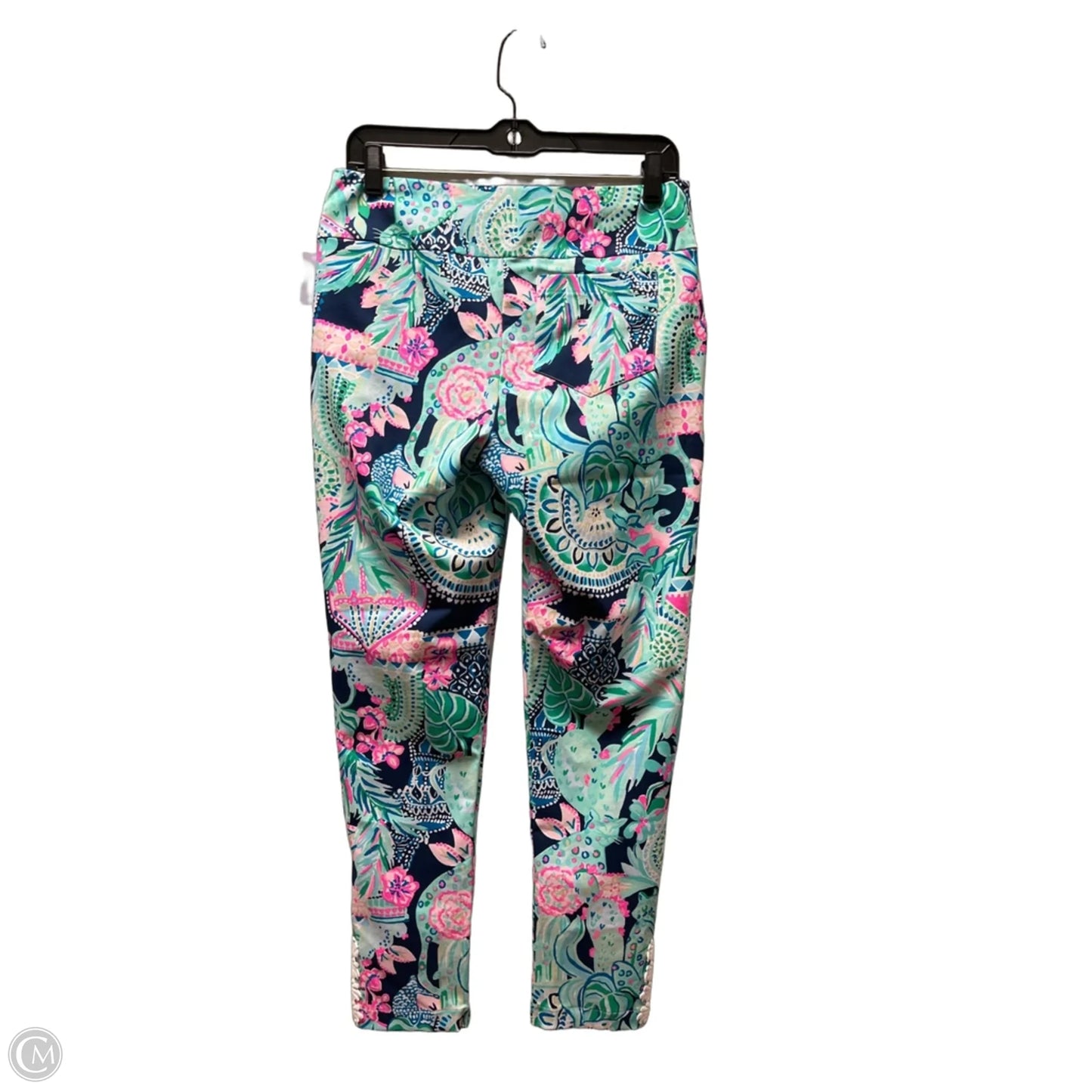 Pants Designer By Lilly Pulitzer In Tropical Print, Size: 6