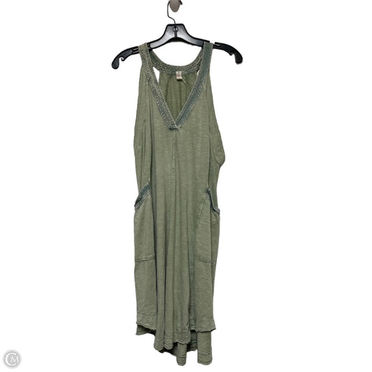 Dress Casual Short By Daily Practice By Anthropologie In Green, Size: M
