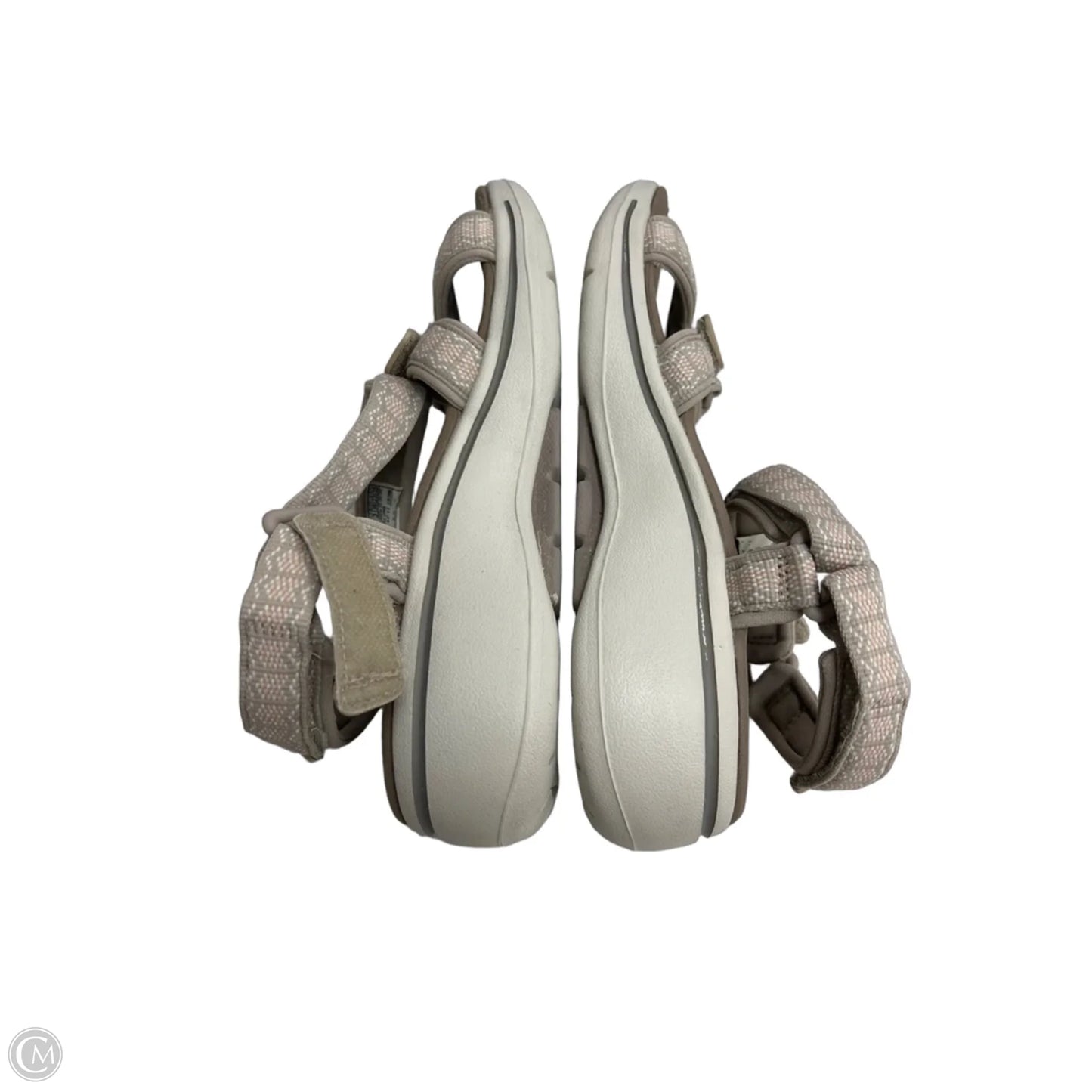 Sandals Flats By Skechers In Beige, Size: 6