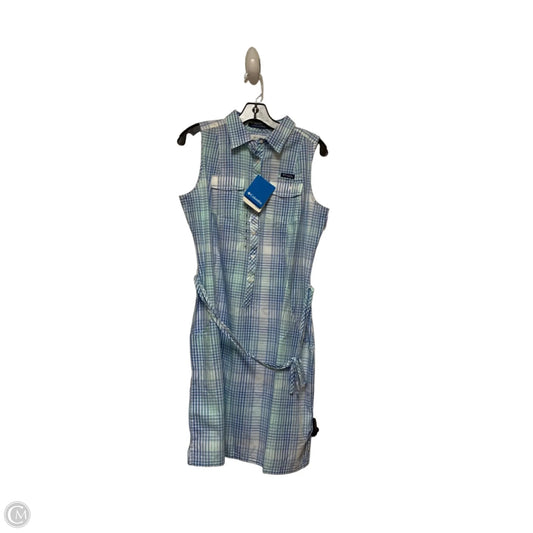 Dress Casual Short By Columbia In Plaid Pattern, Size: M