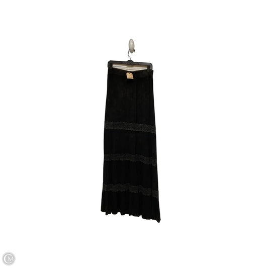 Skirt Maxi By Earthbound In Black, Size: 14