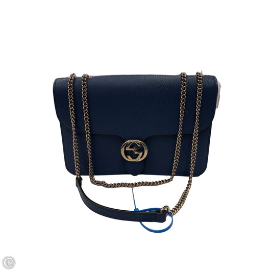 Crossbody Luxury Designer By Gucci, Size: Large