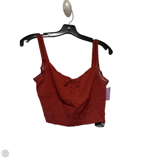 Top Sleeveless By Free People In Red, Size: S