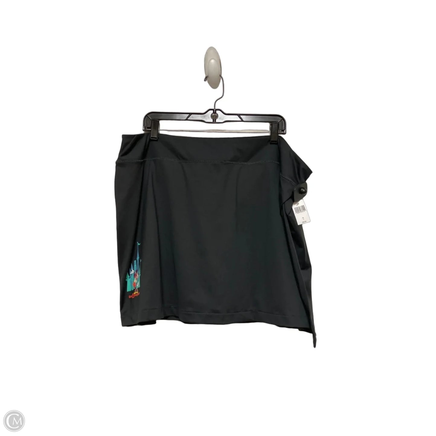 Athletic Skort By Disney Store In Black, Size: 1x