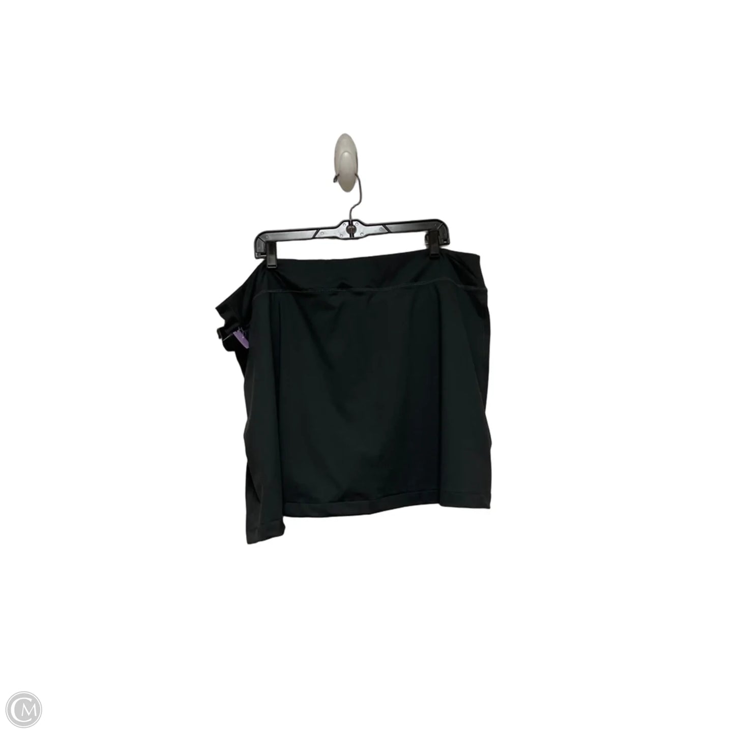 Athletic Skort By Disney Store In Black, Size: 1x