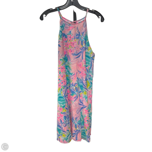 Dress Designer By Lilly Pulitzer In Floral Print, Size: S