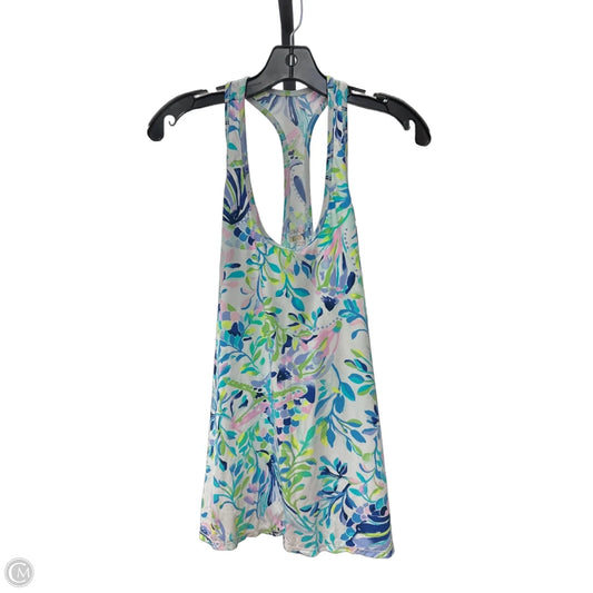 Tank Top Designer By Lilly Pulitzer In Nautical Print, Size: M