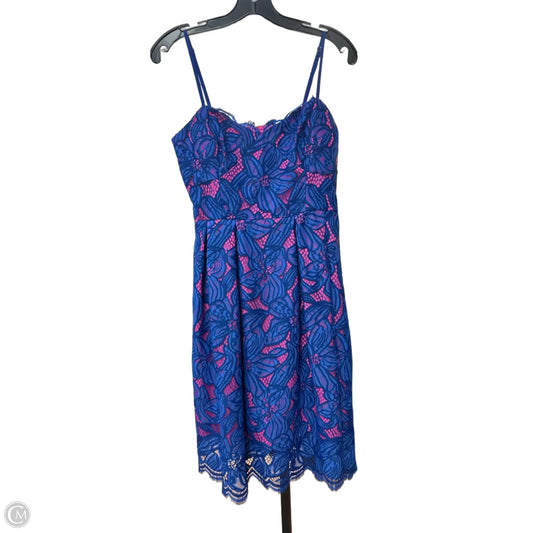 Dress Designer By Lilly Pulitzer In Blue & Pink, Size: S