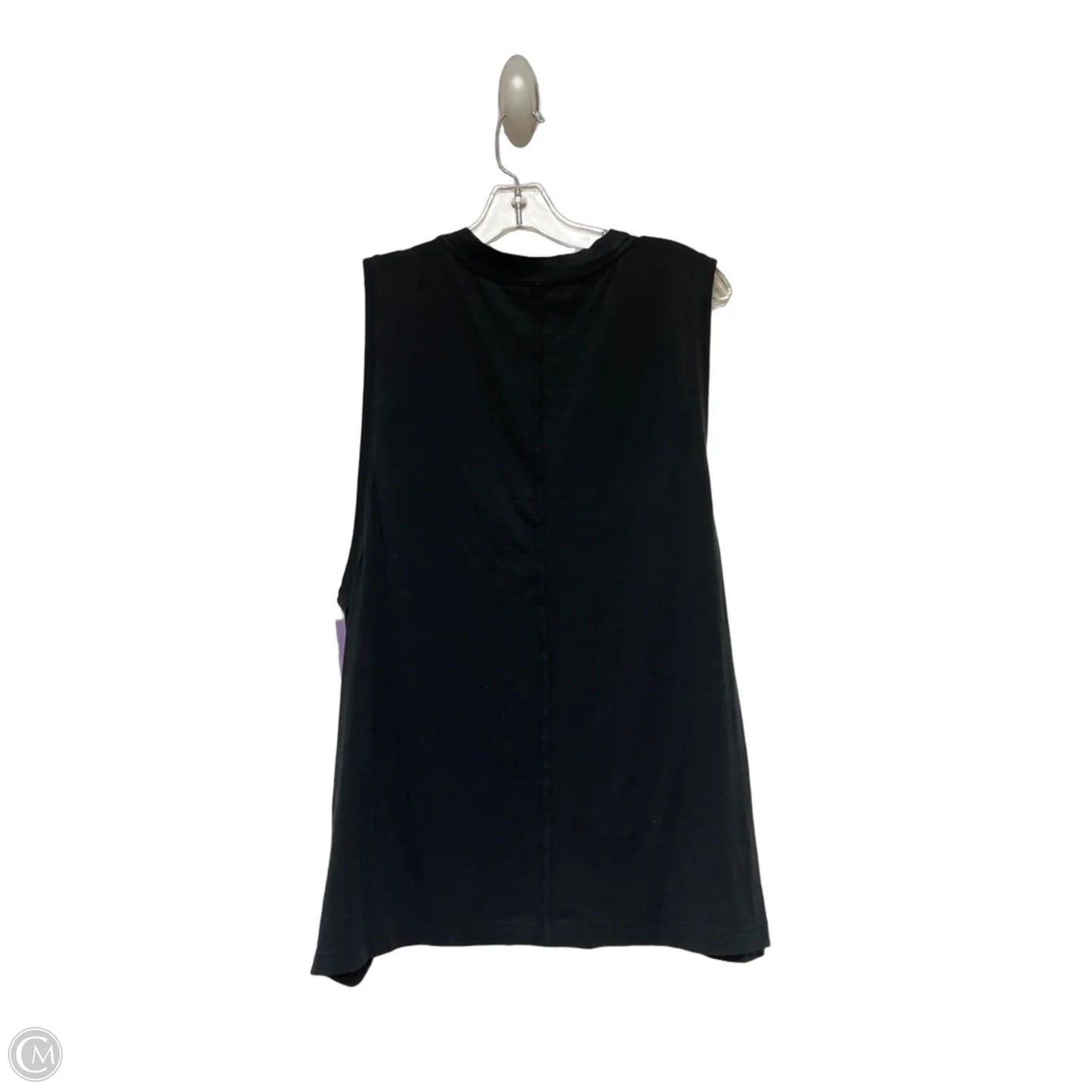 Athletic Tank Top By Lululemon In Black, Size: L