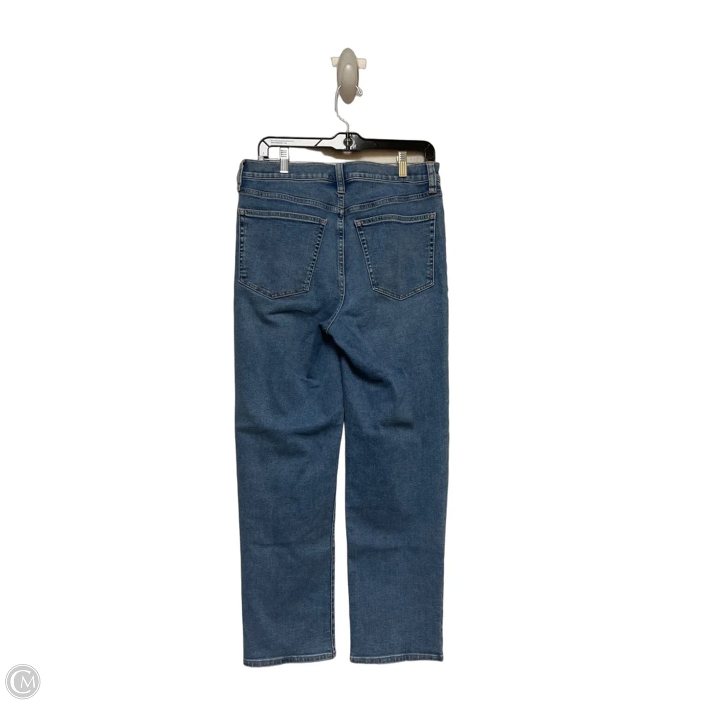 Jeans Straight By J. Crew In Blue Denim, Size: 6