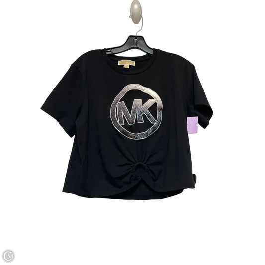 Top Short Sleeve Basic By Michael By Michael Kors In Black, Size: Xl