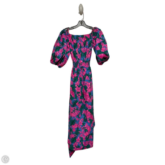 Dress Designer By Lilly Pulitzer In Green & Pink, Size: Xs