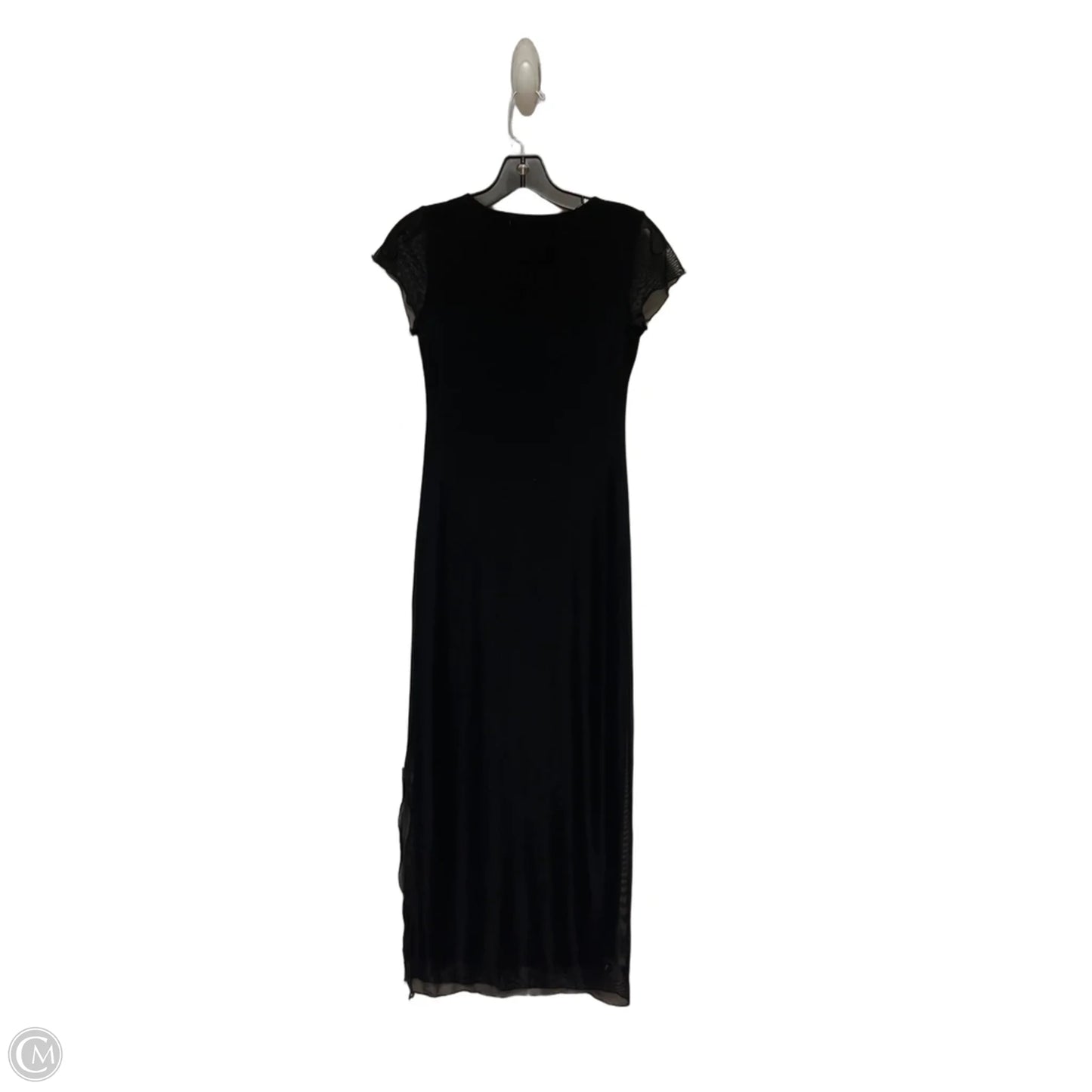Dress Casual Midi By Bebe In Black, Size: Xs