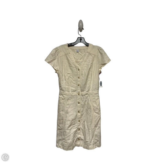 Dress Casual Short By Old Navy In Cream, Size: M