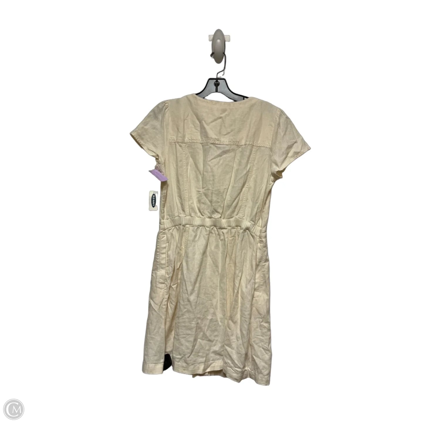 Dress Casual Short By Old Navy In Cream, Size: M