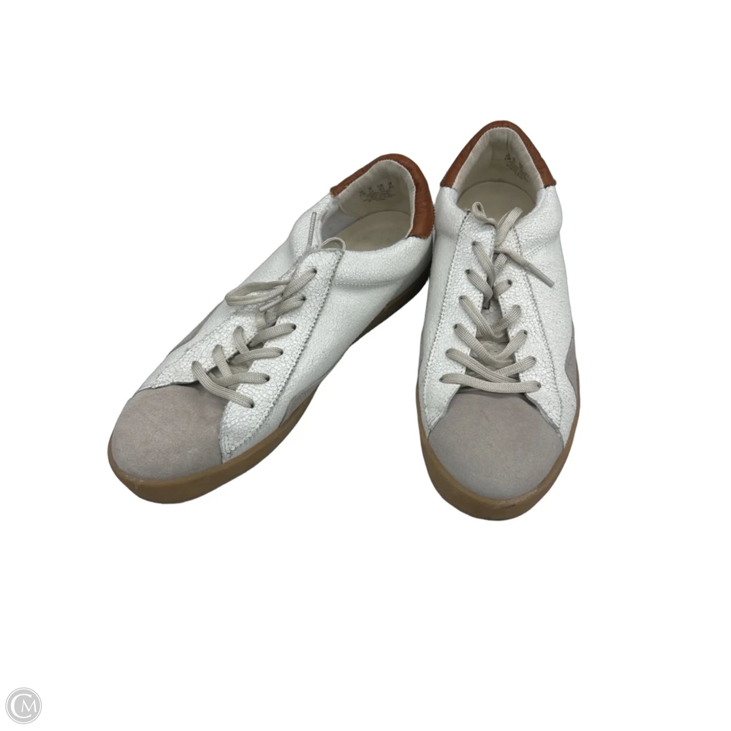 Shoes Sneakers By Sam Edelman In Grey & Tan, Size: 8.5