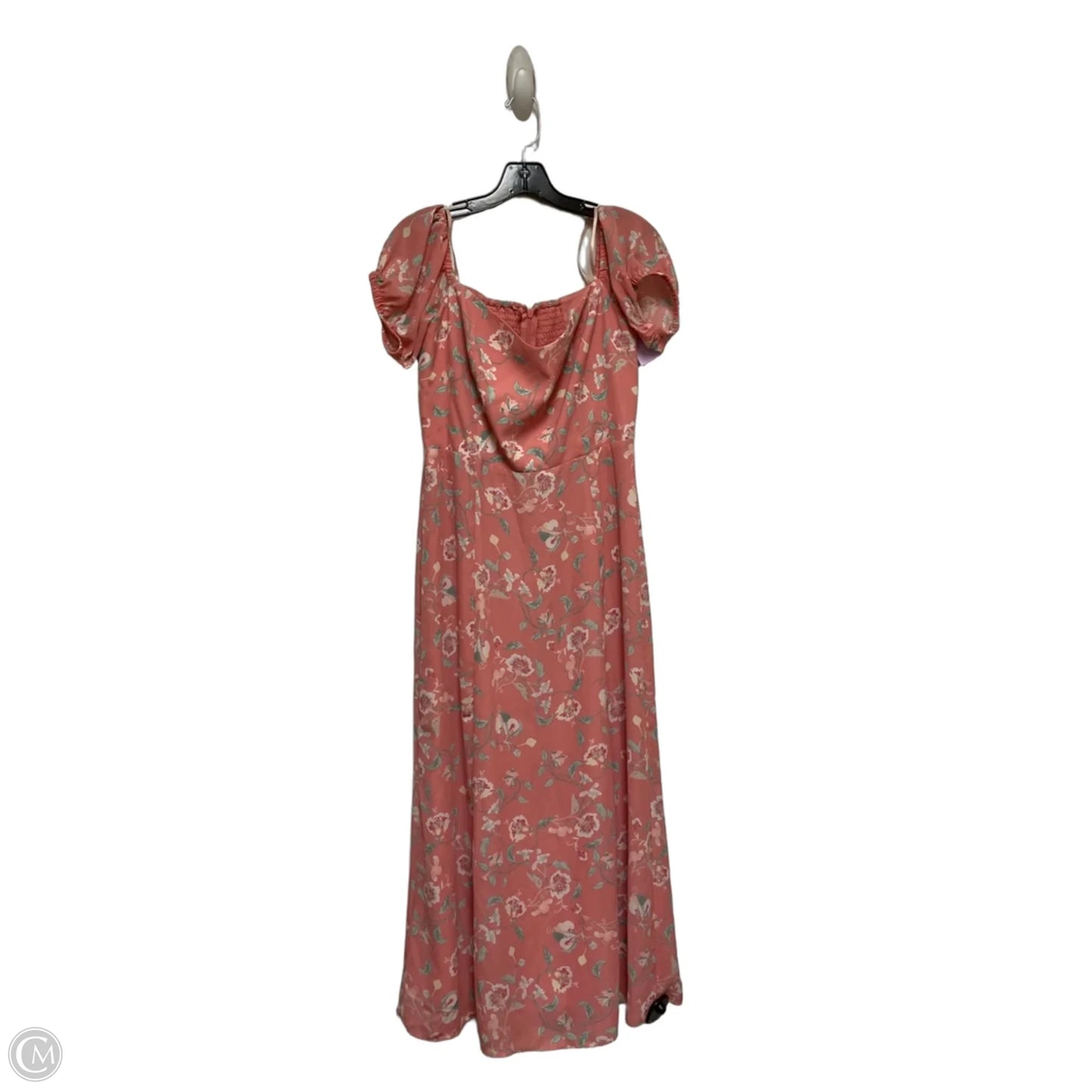 Dress Casual Midi By Wayf In Floral Print, Size: M