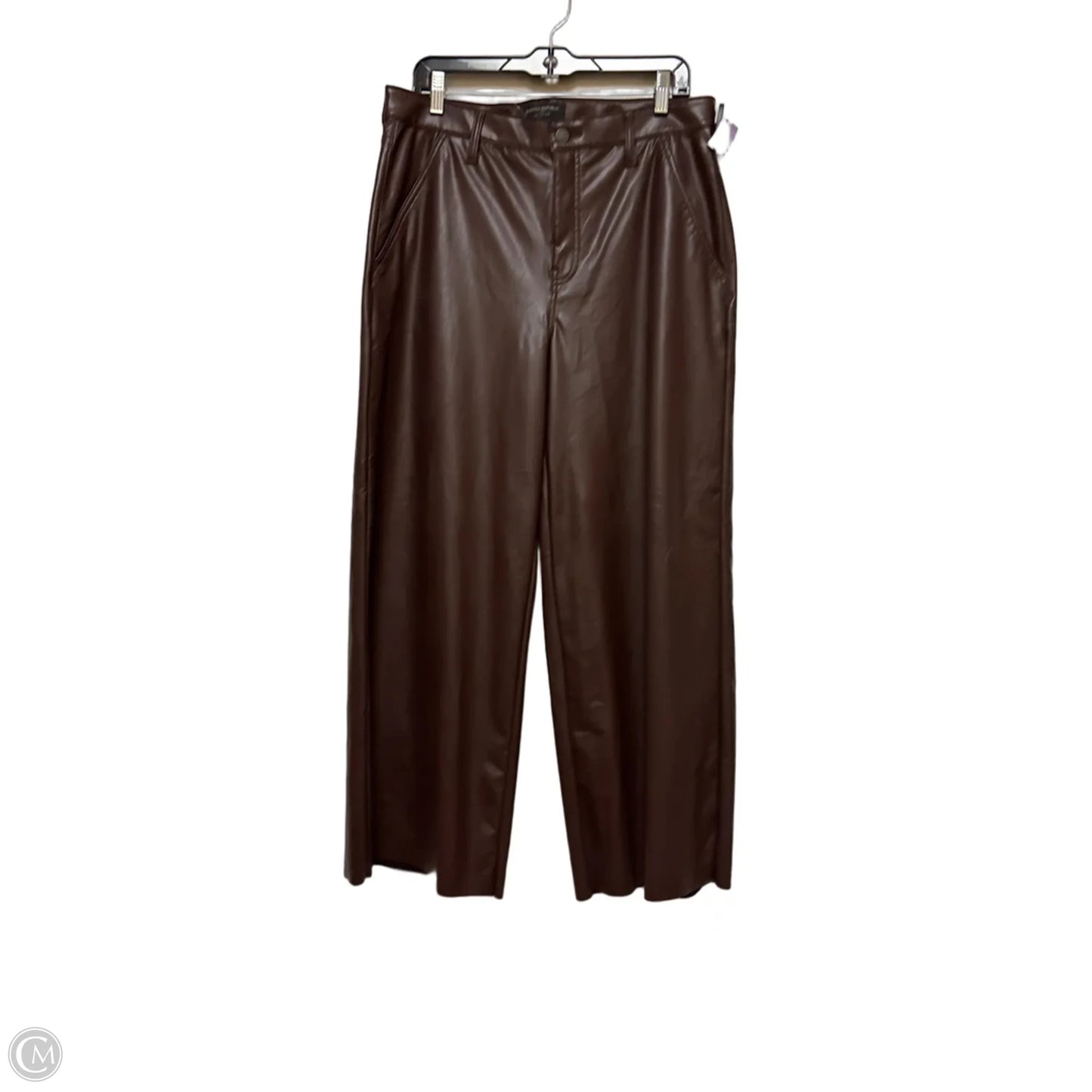 Pants Wide Leg By Banana Republic In Brown, Size: 12