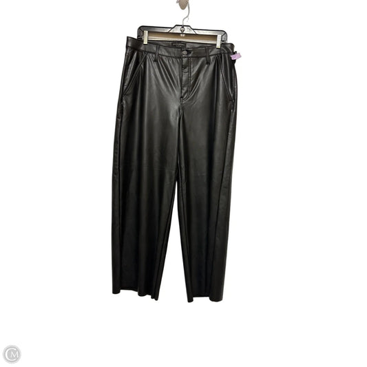 Pants Wide Leg By Banana Republic In Black, Size: 12l