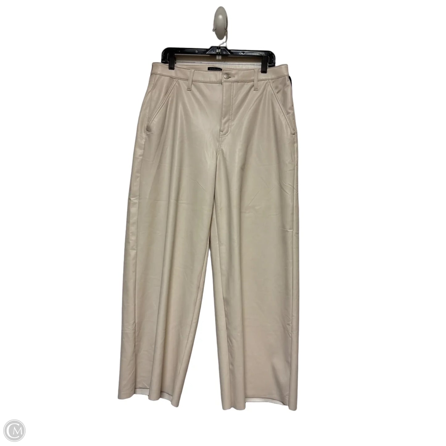 Pants Wide Leg By Banana Republic In Cream, Size: 12
