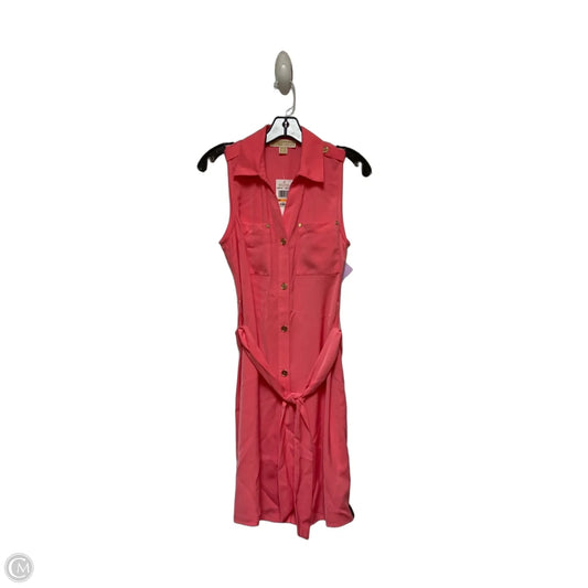 Dress Casual Short By Michael By Michael Kors In Pink, Size: S