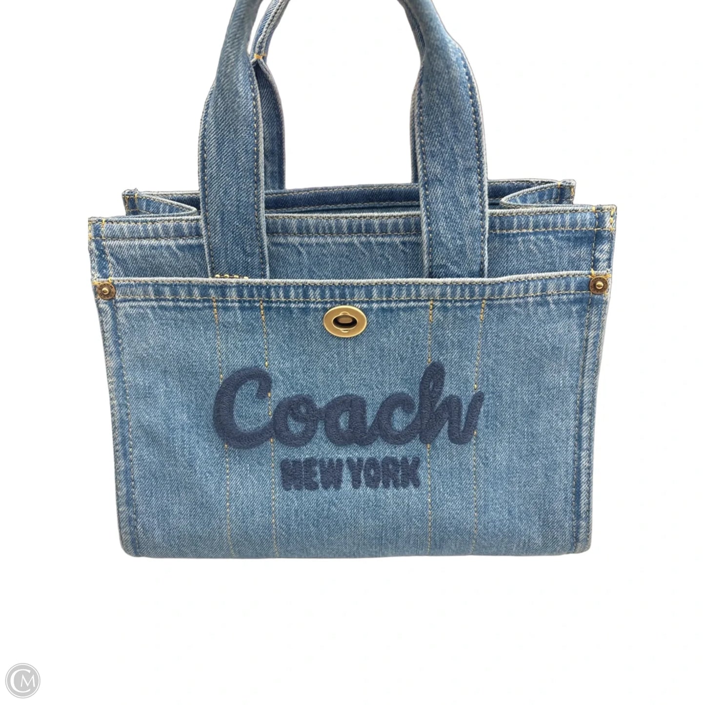 Tote Designer By Coach, Size: Small