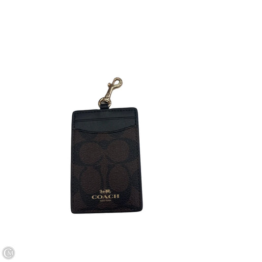 Id/card Holder Designer By Coach, Size: Small