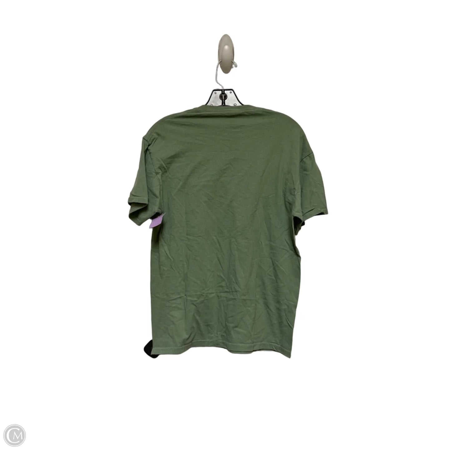 Top Short Sleeve Basic By Disney Store In Green, Size: M