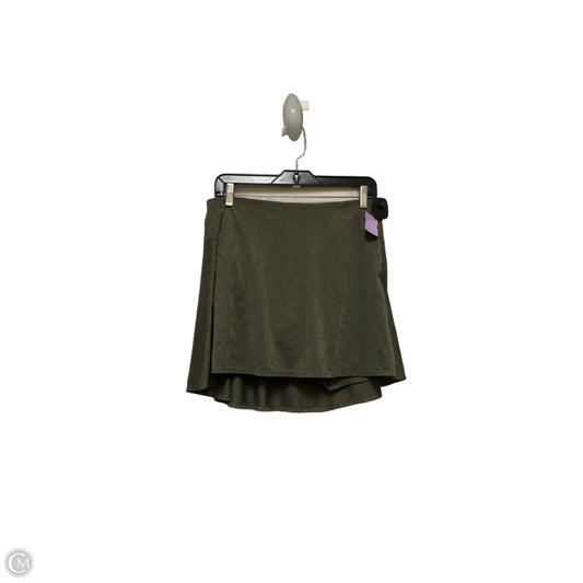 Athletic Skort By Nike Apparel In Green, Size: M