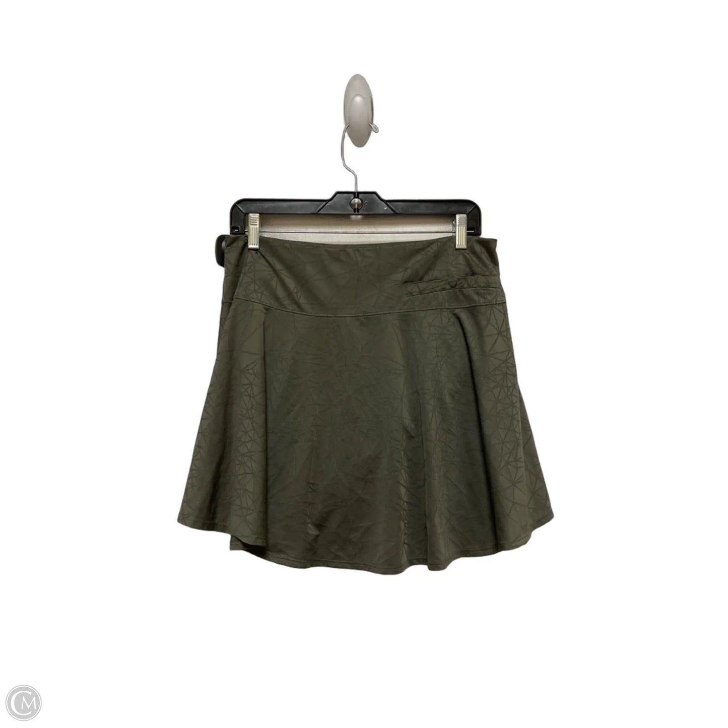 Athletic Skort By Nike Apparel In Green, Size: M