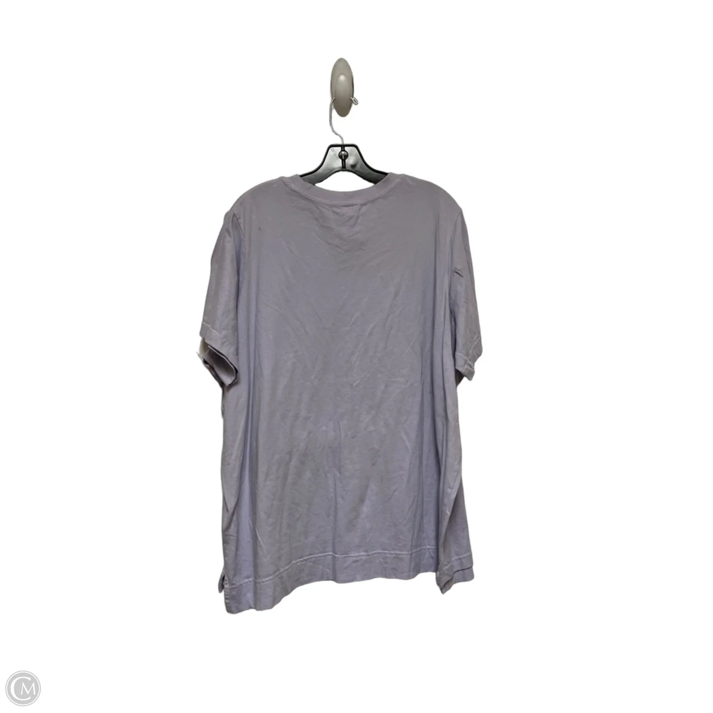 Top Short Sleeve By Disney Store In Purple, Size: 1x