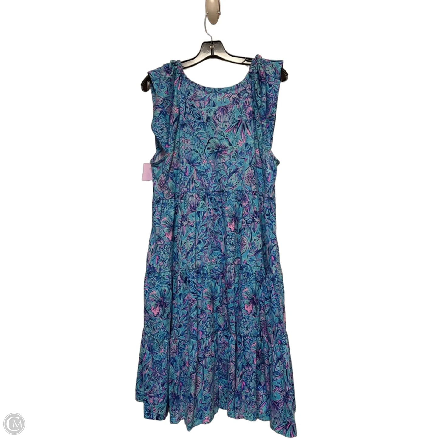 Dress Designer By Lilly Pulitzer In Nautical Print, Size: Xl