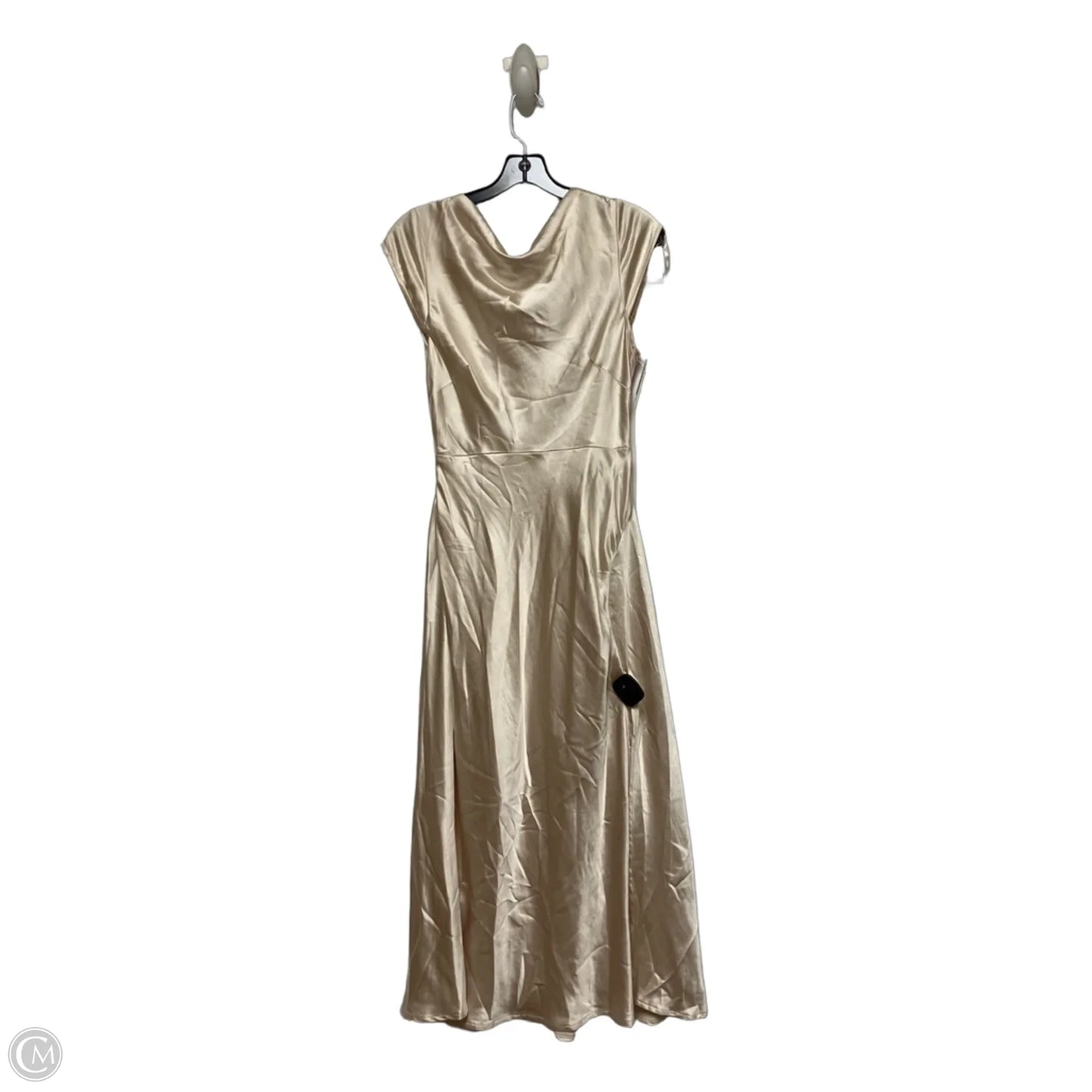 Dress Casual Midi By Clothes Mentor In Ivory, Size: M