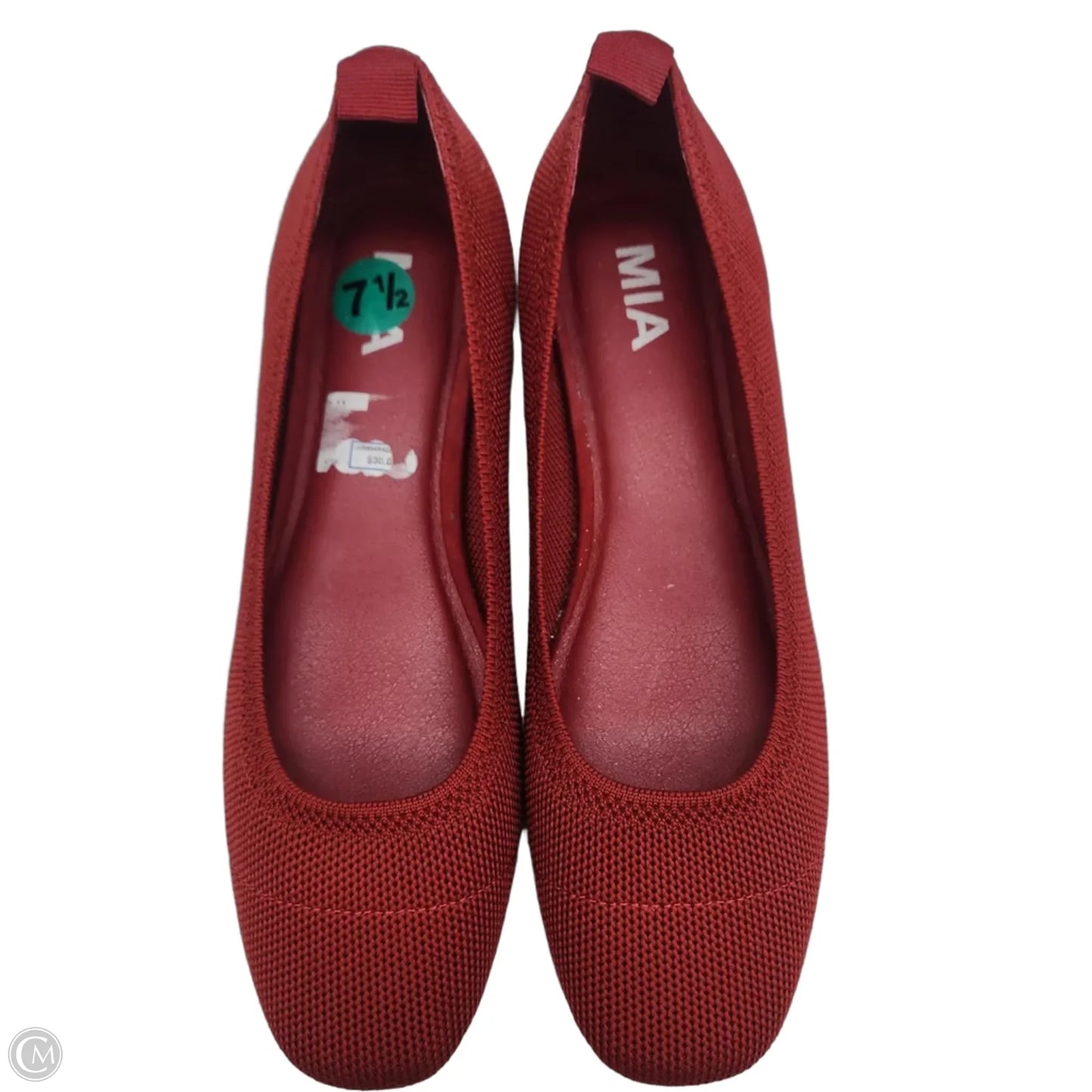 Shoes Flats By Mia In Red, Size: 7.5