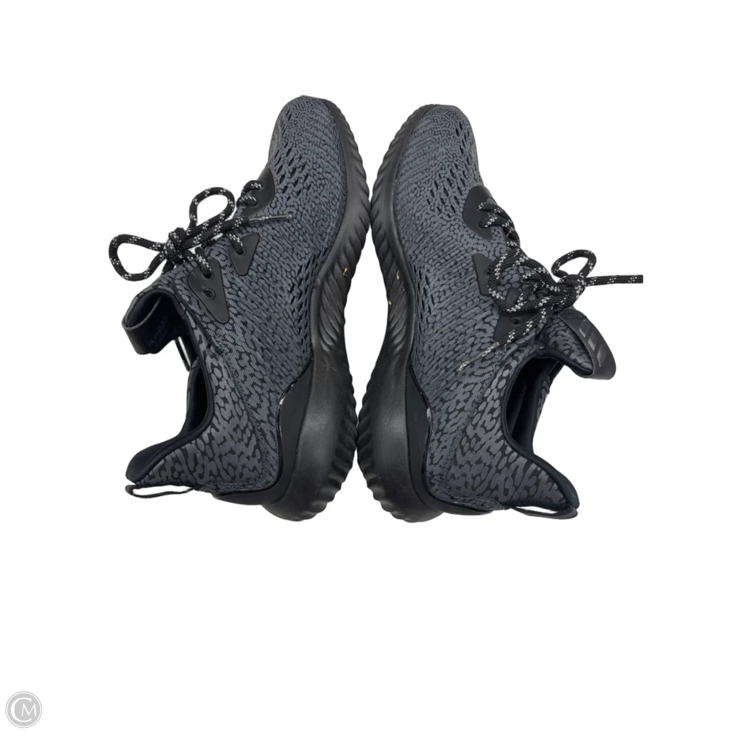Shoes Athletic By Adidas In Black & Grey, Size: 8