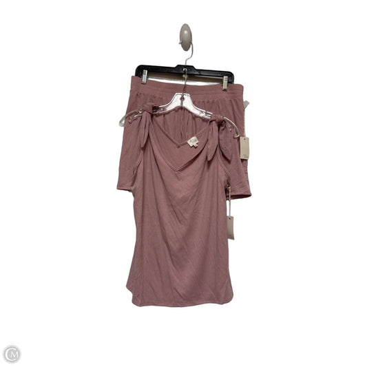 Shorts Set By Ava James In Pink, Size: 12