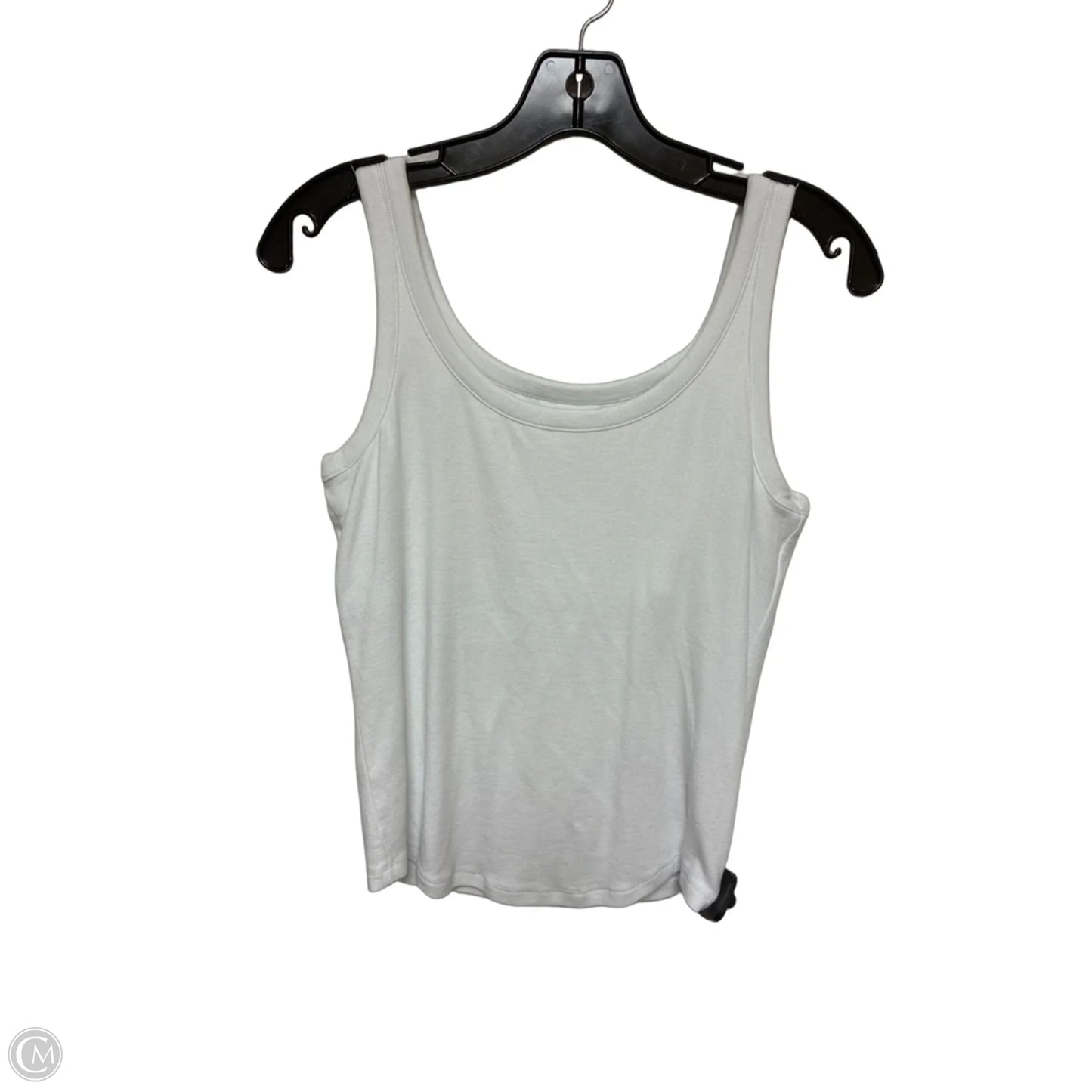 Tank Top By Jones And Co In White, Size: L