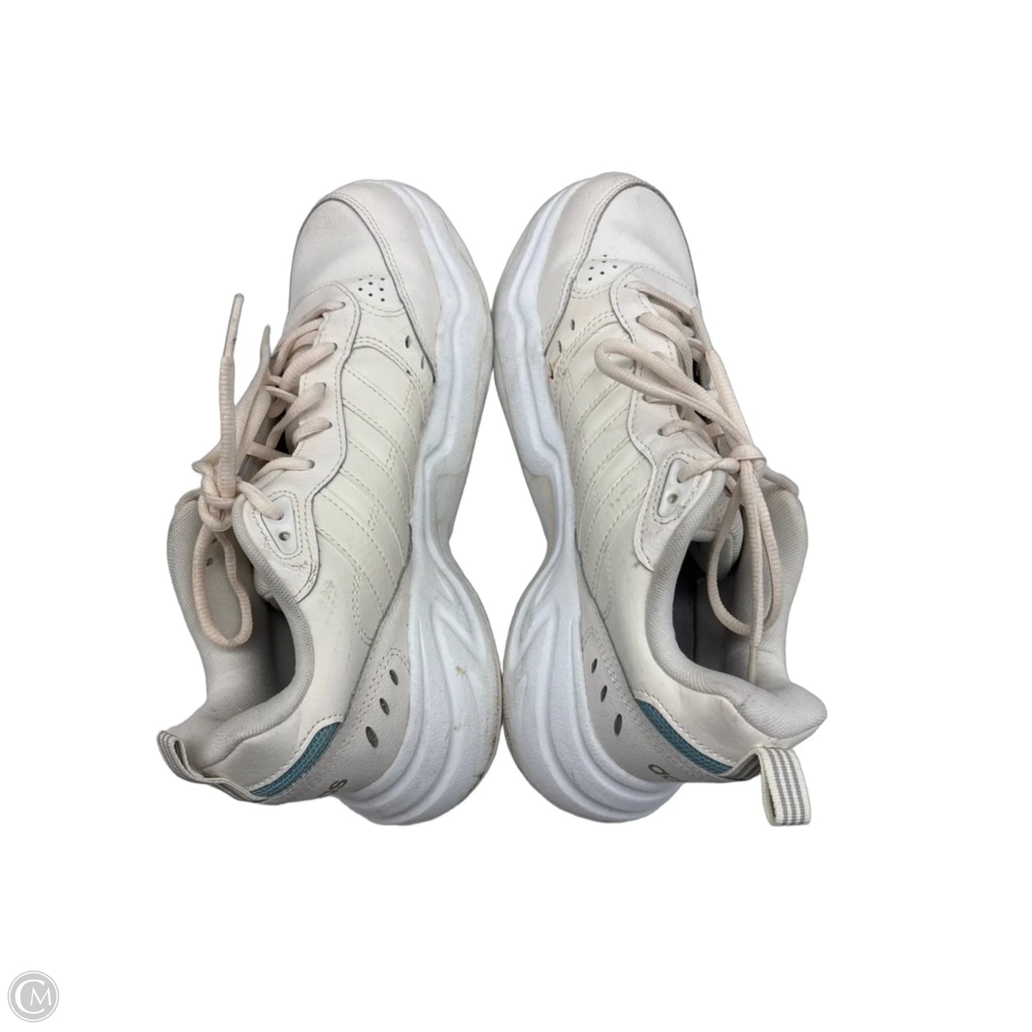 Shoes Athletic By Adidas In Cream, Size: 10