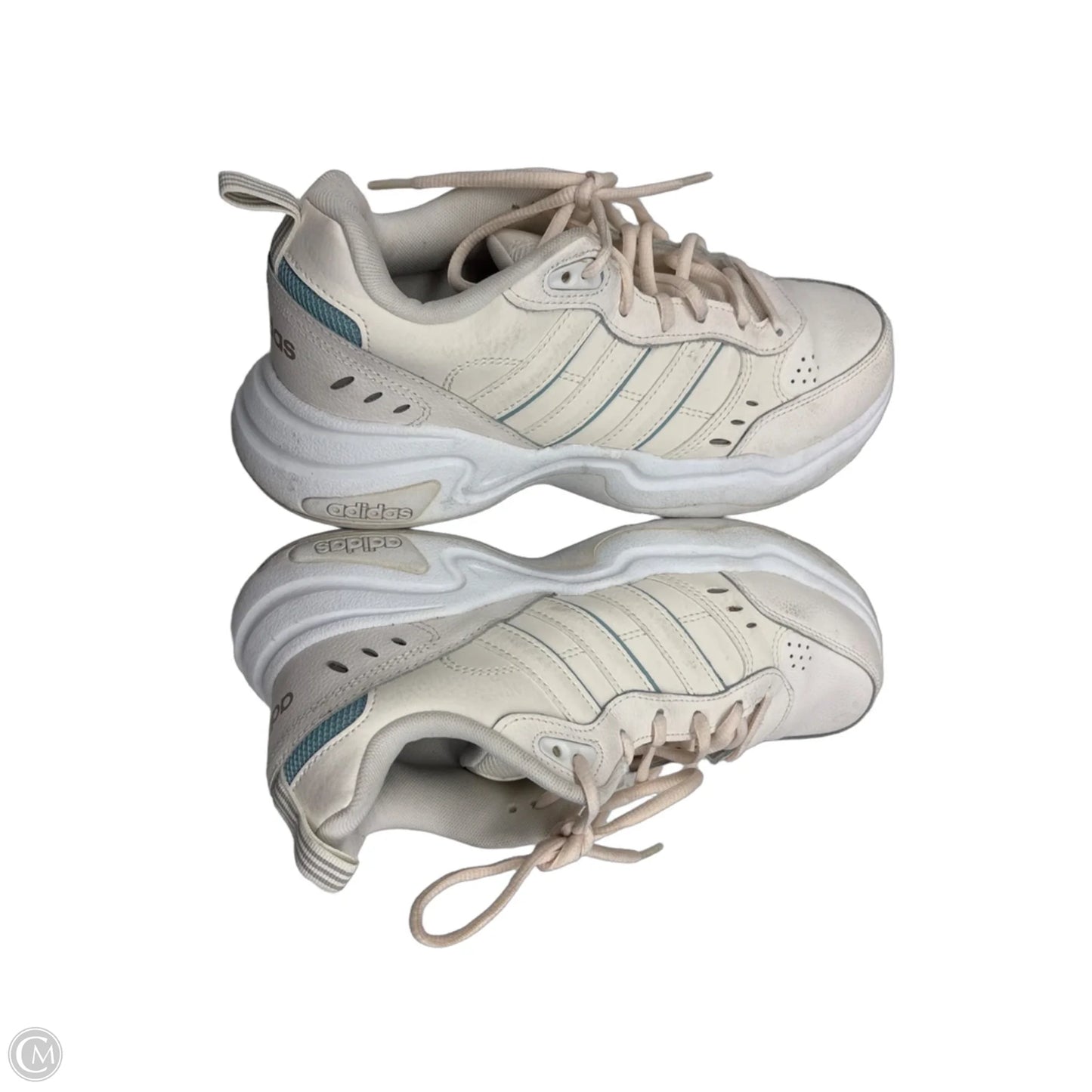 Shoes Athletic By Adidas In Cream, Size: 10