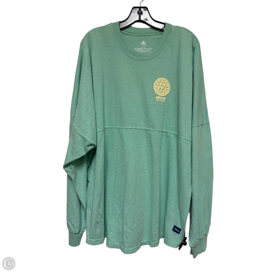 Top Long Sleeve By Disney Store In Aqua, Size: Xxl