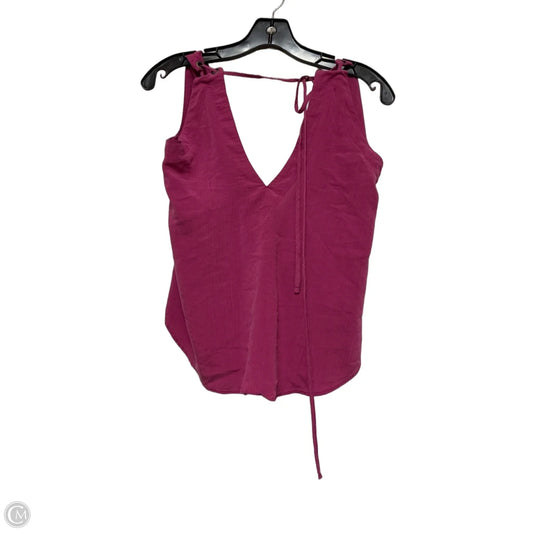 Top Sleeveless By Free People In Purple, Size: Xs