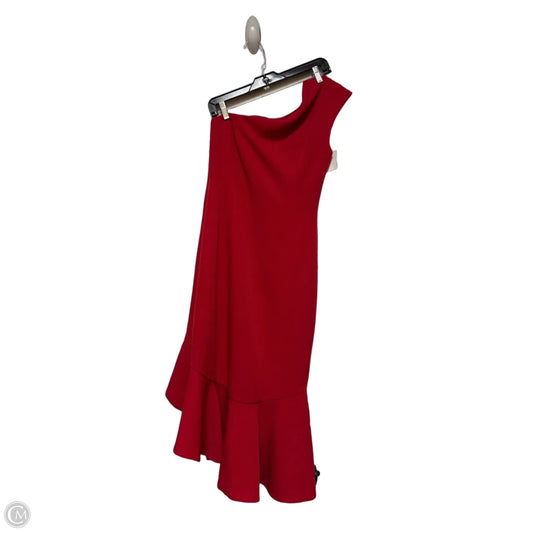Dress Casual Midi By Clothes Mentor In Red, Size: S