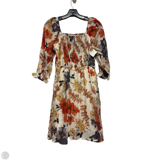 Dress Casual Short By Hayden La In Floral Print, Size: S
