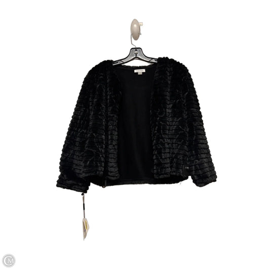 Jacket Faux Fur & Sherpa By Calvin Klein In Black, Size: Xl