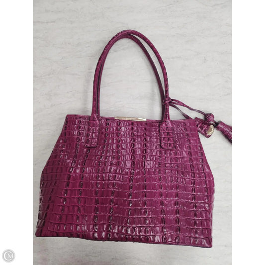 Handbag Designer By Brahmin, Size: Large