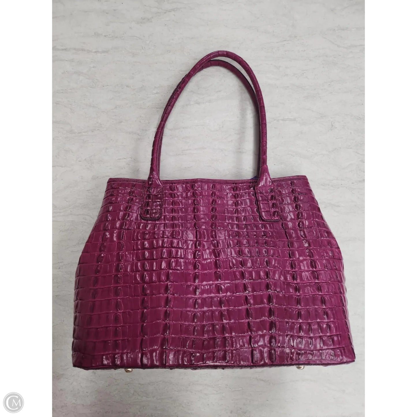 Handbag Designer By Brahmin, Size: Large