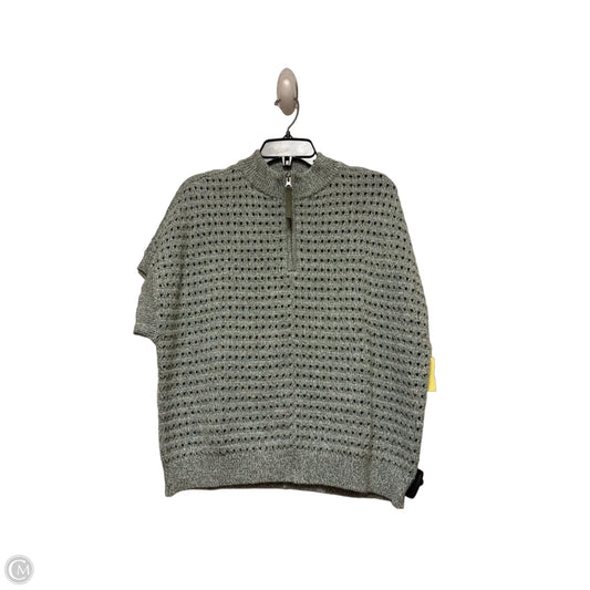 Sweater Short Sleeve By Talbots In Green, Size: Mp