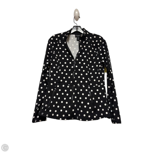 Athletic Jacket By Cynthia Rowley In Polkadot Pattern, Size: M